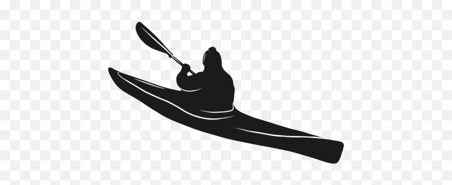 Awesome Kayak Silhouette Ad Awesome Silhouette Kayak - Kayaking Png Emoji,Canoe Emoji