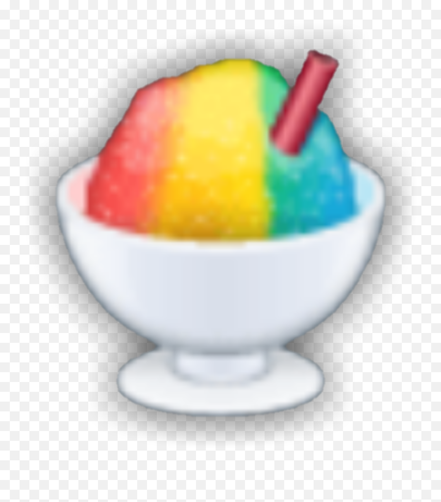 Icecream Nichememe Complex Emoji - Frozen Carbonated Drink,Shave Emoji