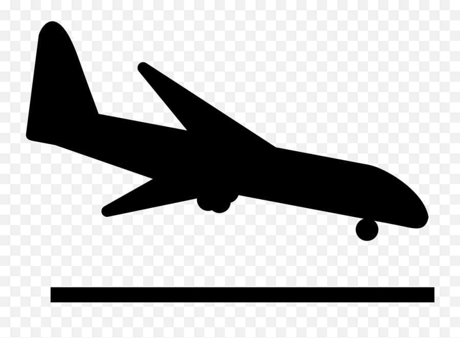 Airplane Aircraft Flight Landing Vector Graphics - Plane Landing Png Clipart Emoji,Plane Emoji Png