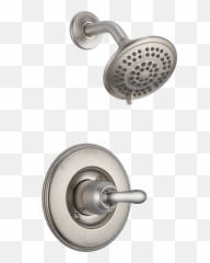 Stainless Delta T11894 - Ss Linden 3 Setting Diverter Trim Delta Linden Faucet Shower Emoji,Faucet Emoji