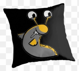 Slogoman Logo Throw Pillows Emmiddaugh Redbubble - Throw Pillow Emoji,Sleeping Emoji Pillow