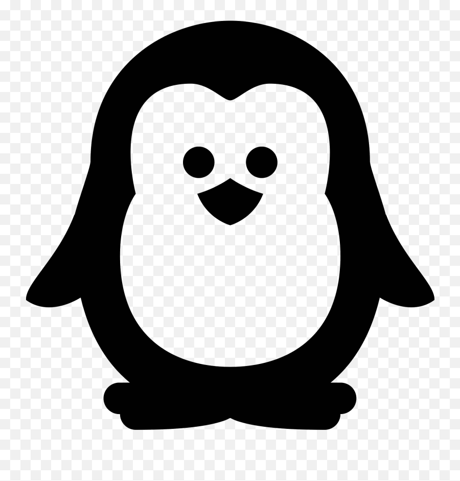 Penguin Emoji Transparent Png Clipart Free Download - Penguin Icon Png,Black Bird Emoji