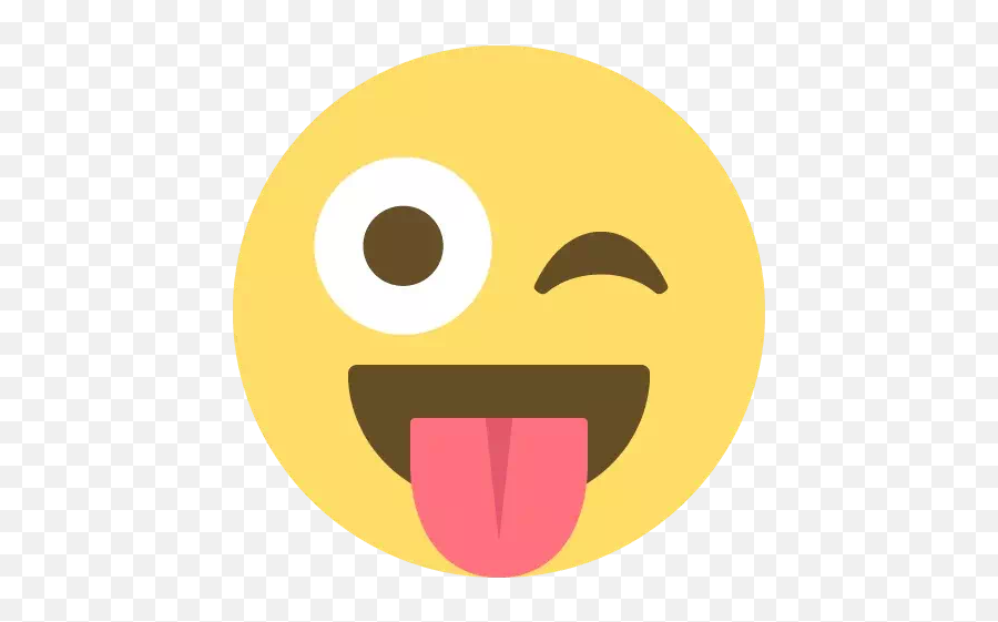 Emojis Facebook Style Stickers For - Stuck Out Tongue Winking Eye Emoji,Emojis In Facebook