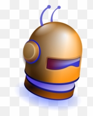 Robot Head Helmet Vector Graphics - Casco De Png Emoji