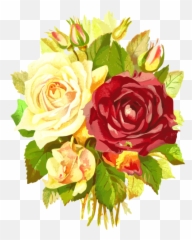 Colorful Roses Bouquet - Roses Are Red Emoji,Mother's Day Emojis