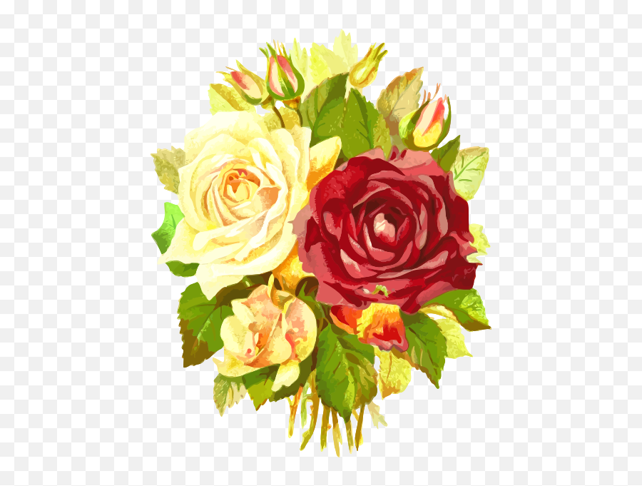 Colorful Roses Bouquet - Roses Are Red Emoji,Mother's Day Emojis