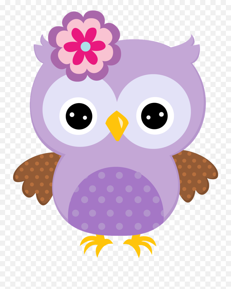 Girls Clipart Owl Girls Owl - Cute Owl Clipart Emoji,6 Owl Emoji