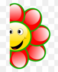 Smiling Sun Images Clipart - Flower Emoji