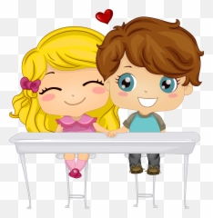 Free Clip Art Smiley Faces Emotions - Boy And Girl Holding Hands Emoji,Cute Emotions