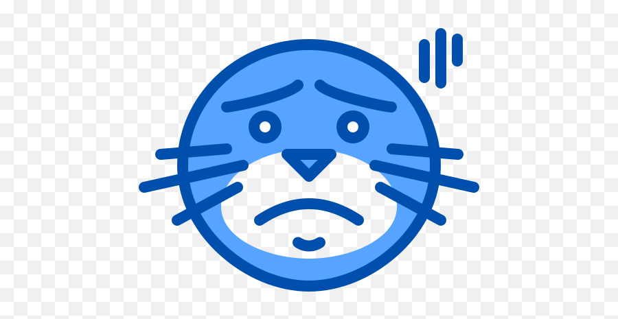 Sweat - Icon Emoji,Seal Emoticon