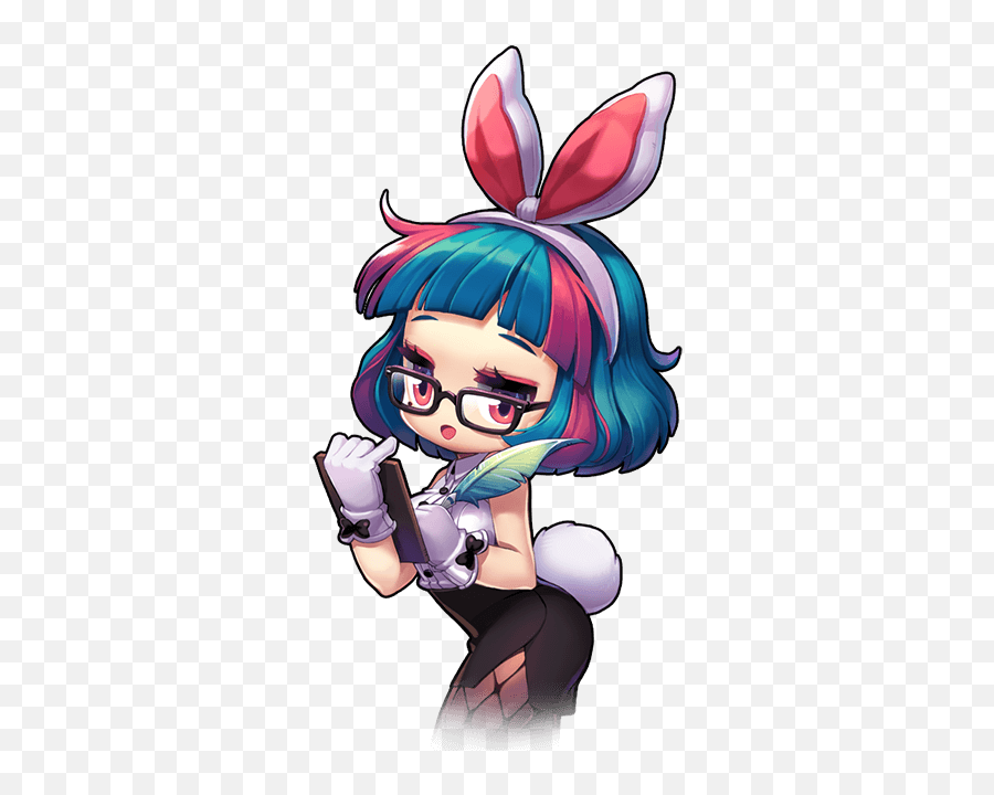 General Chat - Bunny Maplestory 2 Emoji,Thicc Emoji