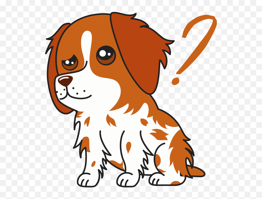 Honey The Brittany Spaniel - Clipart Dog Brittany Spaniel Emoji,Brit Emoji