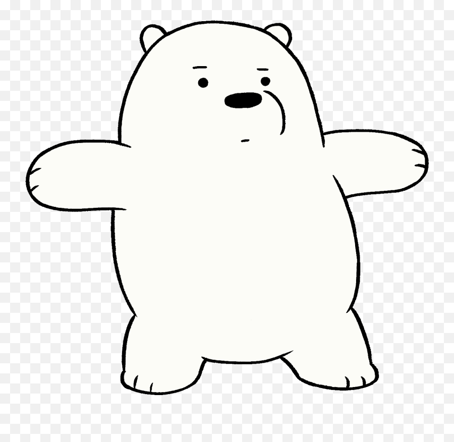 So Sweet - Gif We Bare Bears Emoji,Flipping Off Emoji Download
