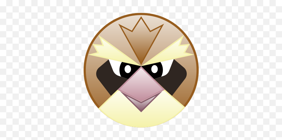 Cute Bird Pidgey Monster Pokemon Go Icon - Bird Pokemon Icon Emoji,Pikachu Emoji