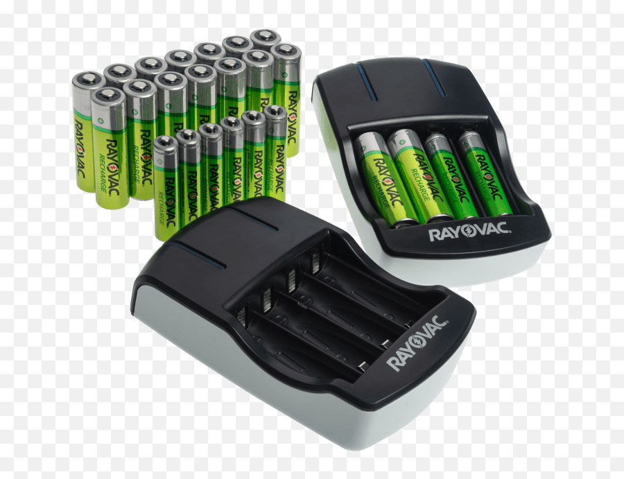 Rayovac Rechargeable Battery Bundle 16 Aa 8 Aaa 2 Chargers - Screwdriver Emoji,Screwdriver Emoji
