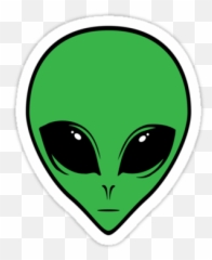 Cool Guitar Electric Hard Rock Heavy - Alien Face Emoji