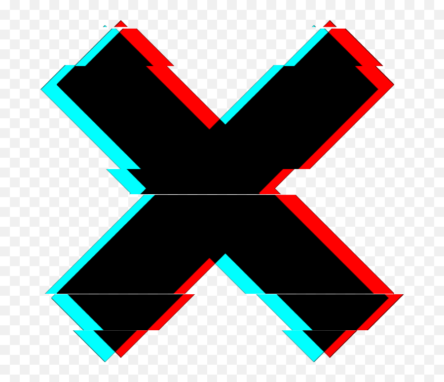 X Glitch Glitch Wallpaper Overlays Picsart Emoji Wallpaper - Anime Boy Glitch Effect,X Emoji