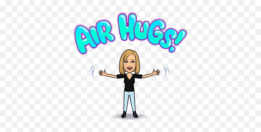 Counselor Welcome - Air Hugs Bitmoji Emoji,Arm Emoji