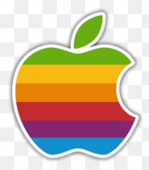 Apple Color Logo Sticker - Personal Computers Poster Emoji