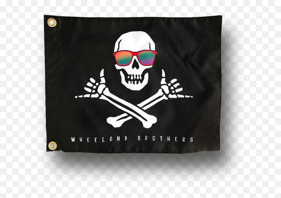 Small Pirate Flag - Wheeland Brothers Logo Emoji,Pirate Flag Emoji