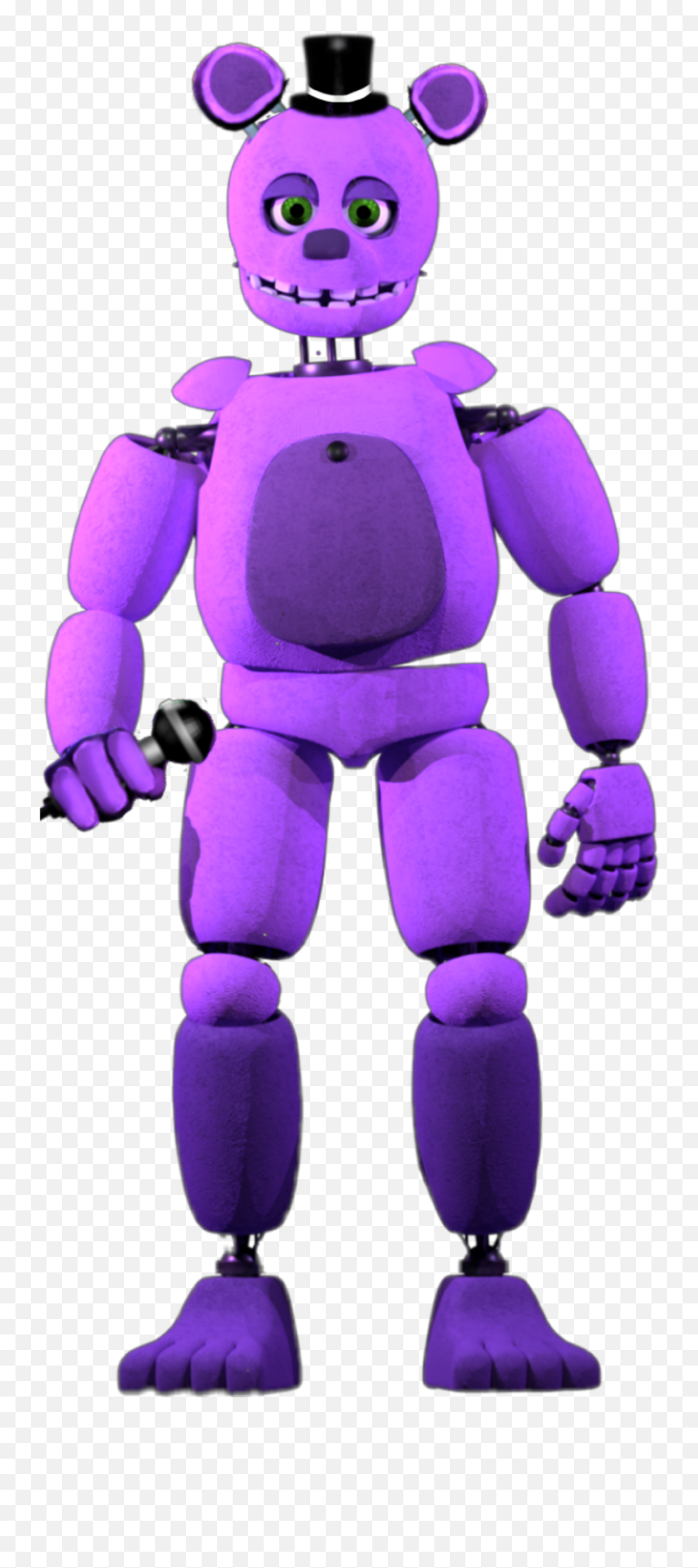 V1 Purple Bear - Spring Bonnie Emoji,Purple Robot Emoji