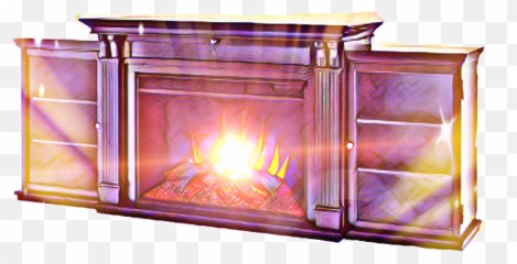 Furniture Entertainmentcenter Fireplace - Hearth Emoji