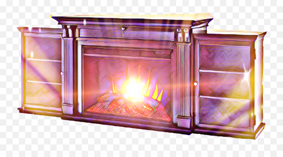 Furniture Entertainmentcenter Fireplace - Hearth Emoji,Fireplace Emoji