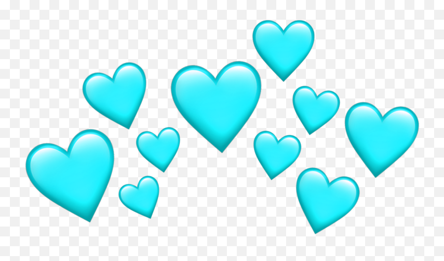 Freetoedit Emoji Stickers Emoji Picsart - Blue Emoji Hearts Transparent,Emoji Starbucks