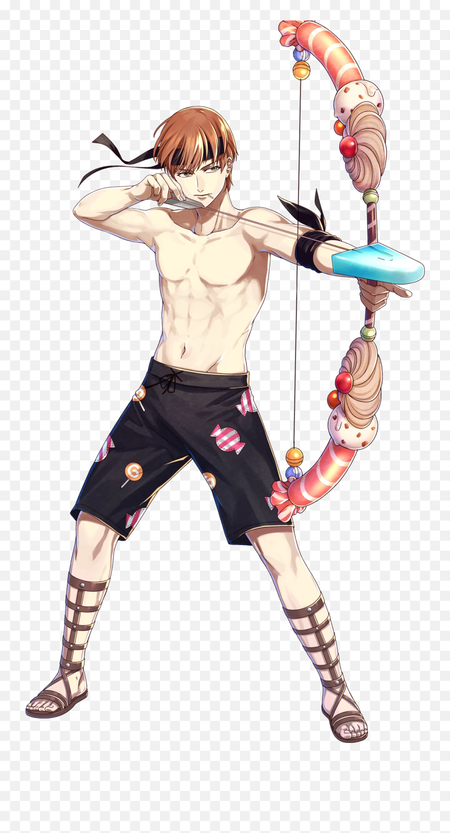 Datamined Banner Leaked Girls And Guys - Page 2 Fire Gaius Swimsuit Fire Emblem Emoji,Archery Emoji