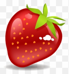 Strawberry Emoji For Facebook Email Sms - Transparent Background Strawberry Emoji,Strawberry Emoji