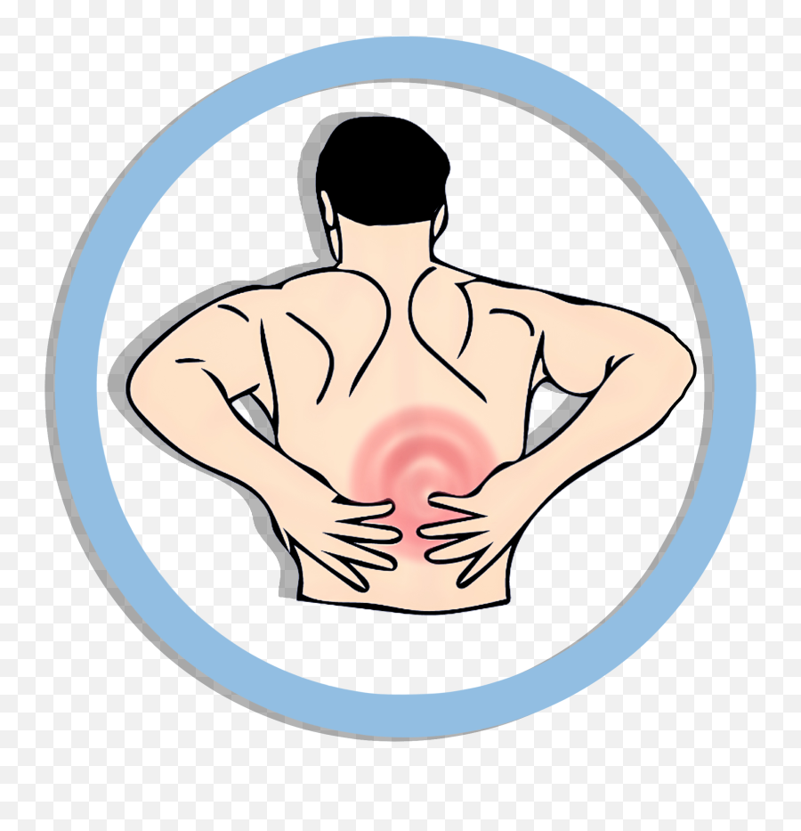 Low Back Pain Clipart - Muscle Pain Clipart Emoji,Back Pain Emoji