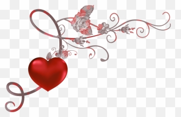 Bordure Coeur Clipart - Heart Decorations Png Emoji,Emoji Coeur
