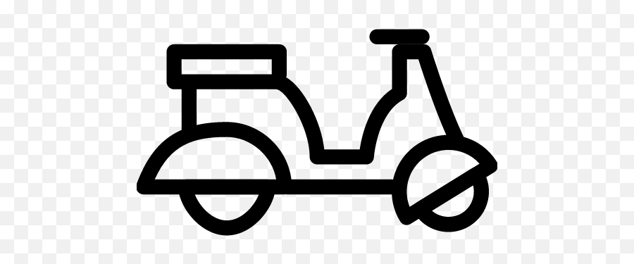 Scooter Icon - Motorcycle Emoji,Scooter Emoji