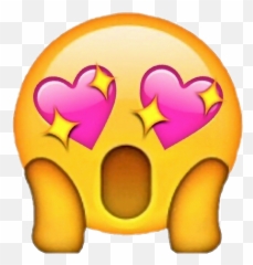 Wow Emojiiphone - Pink Heart Eyes Emoji,Emoji Wow