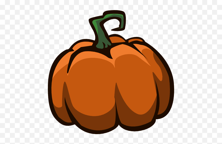 Clipart Of A Pumpkin - Halloween Pumpkin No Face Emoji,Pumpkin Facebook Emoticon