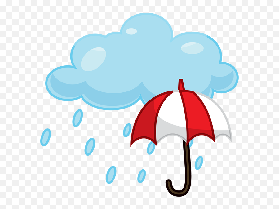 Thunderstorm Clipart Emoji Thunderstorm Emoji Transparent - Rainy Clipart,Frisbee Emoji