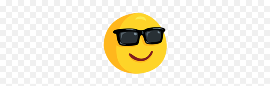 Smiling Face With Sunglasses Emoji - Happy,Sunglasses Emoji