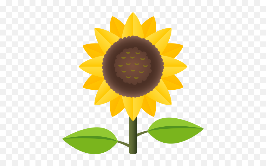 Emoji Sunflower Flower To Copy - Stock Illustration,Sunflower Emoji
