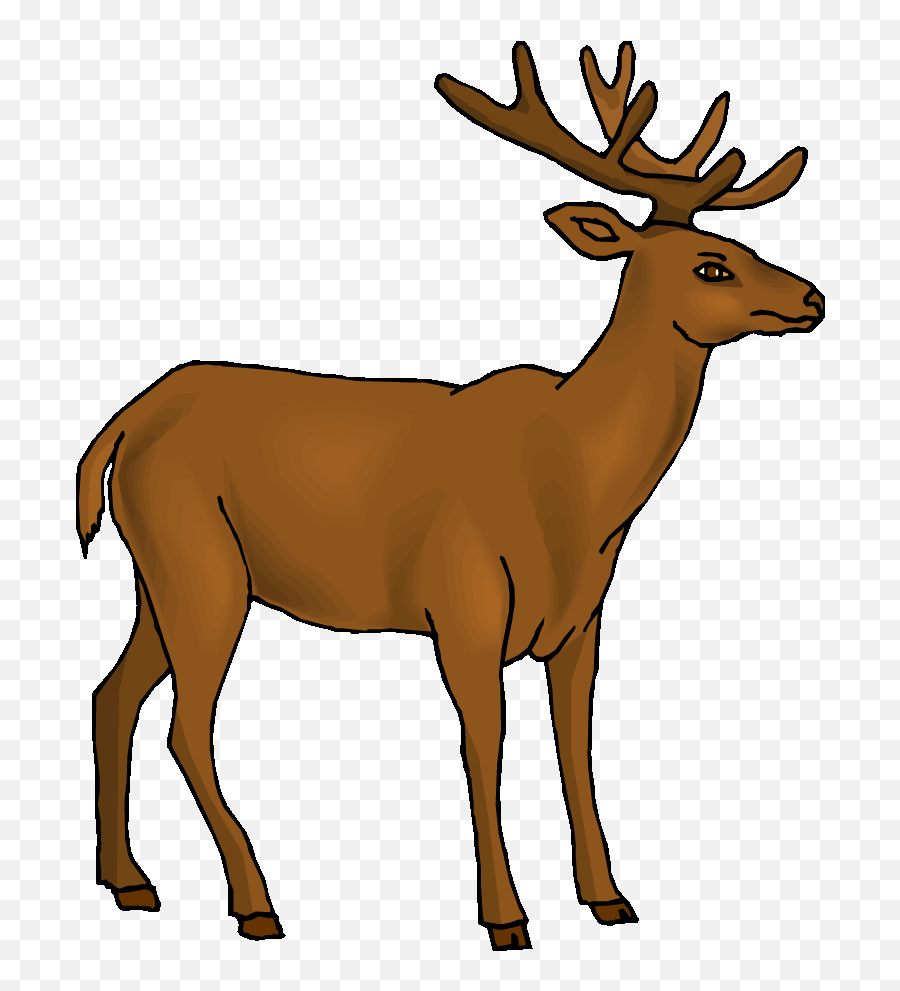 Free Deer Clipart - Deer Clipart Gif Emoji,Deer Emoji