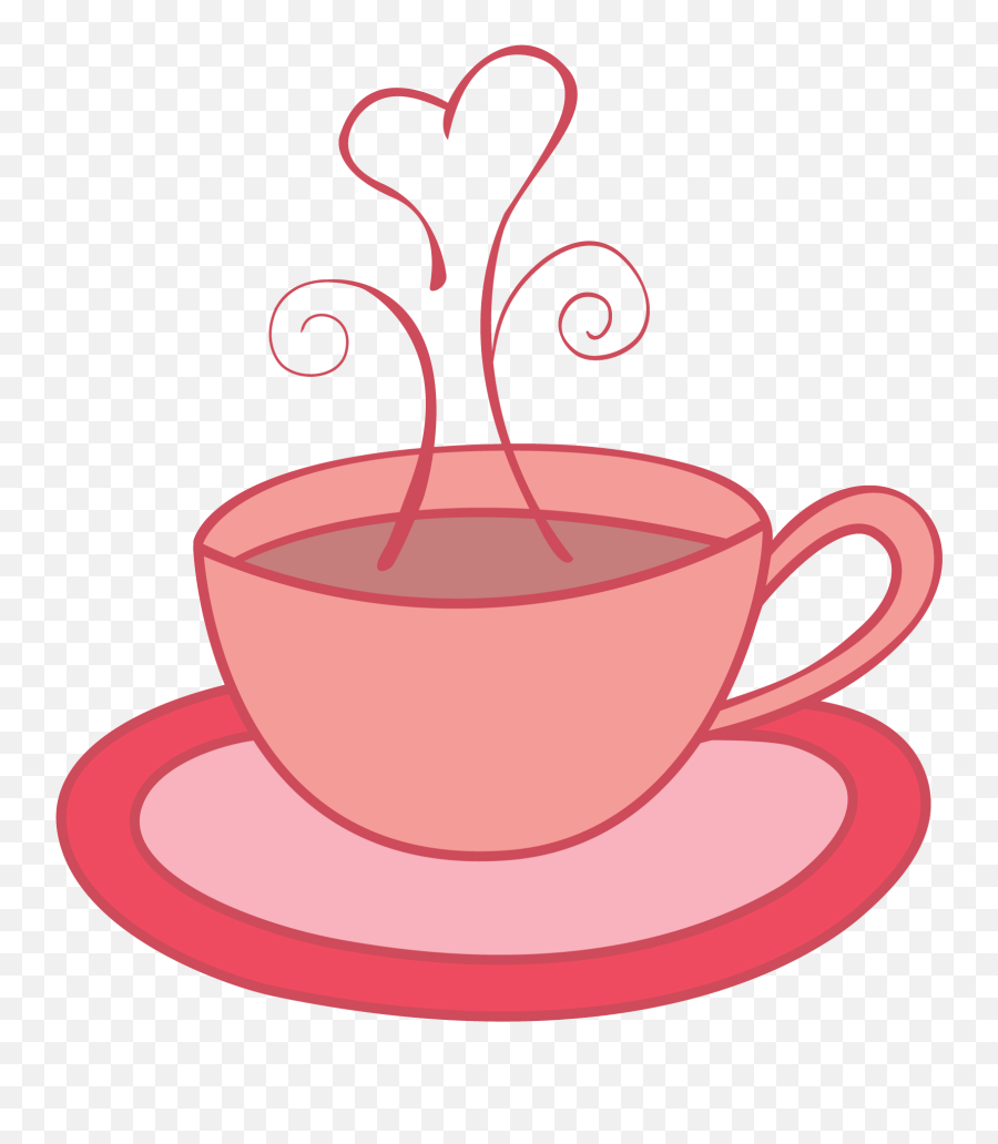 Teacup Png - Tea Cup Red Clipart Cute Tea Cup Clipart Clip Art Tea Cups Emoji,Teacup Emoji