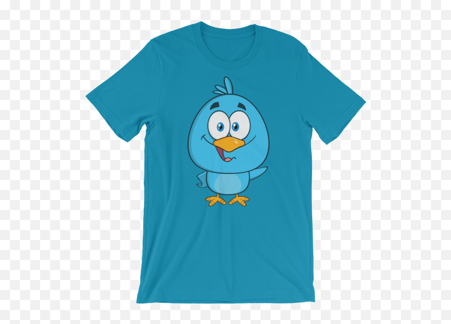Womenu2019s Funny Blue Bird Short Sleeve T - Shirt Just A Kid From Brooklyn Shirt Emoji,Blue Bird Emoji