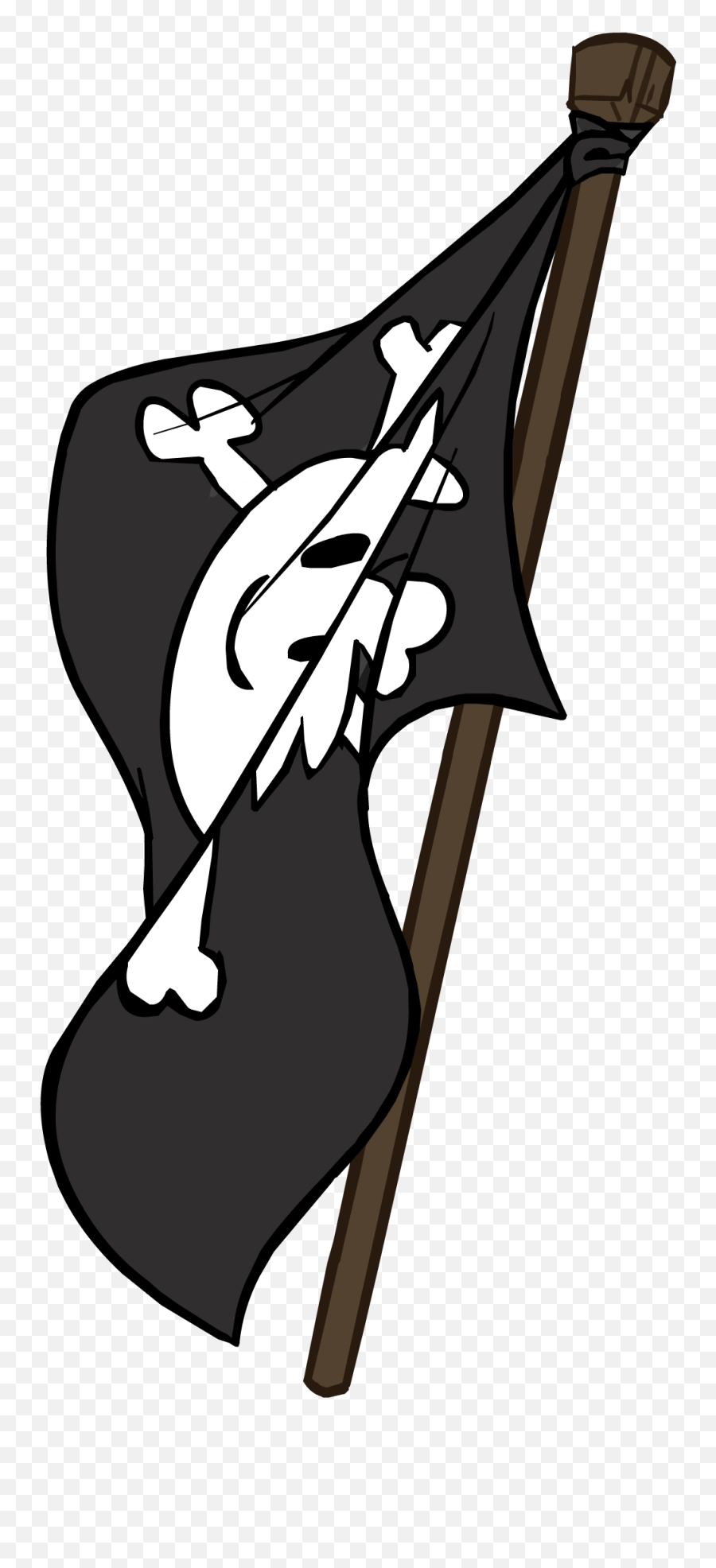 Pirate Flag - Pirata Club Penguin Emoji,Pirate Flag Emoji