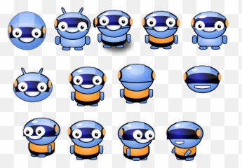 Creature Robot Free Vector Graphics - Droid Emoji