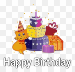 Good Bakery Finest Lucknow - Birthday Cake Happy Cat Emoji