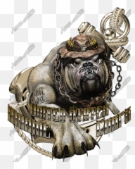 USMC Devil Dog - Scary Emoji