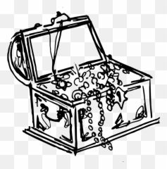 Free Treasure Money Vectors - Black And White Treasure Chest Transparent Emoji,Cars Emoticon