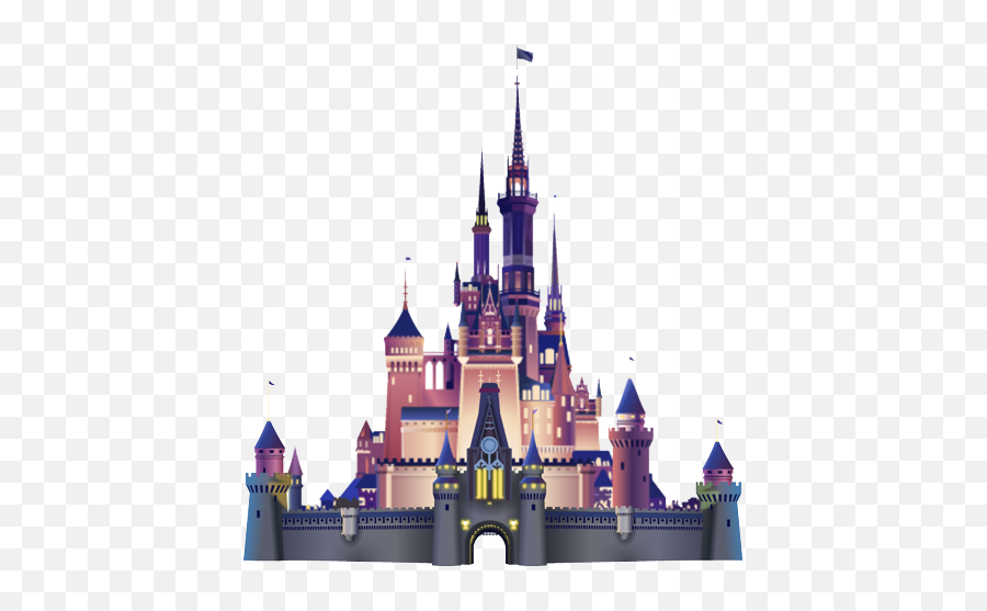 Hong Kong Disneyland Cinderella Castle - Disney World Castle Png Emoji,Disneyland Emoji