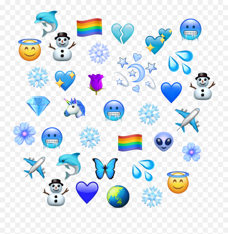Snow Winter Edit Stickerexit Emoji Emojistickers Emo - Emoji Picsart,Winter Emoji