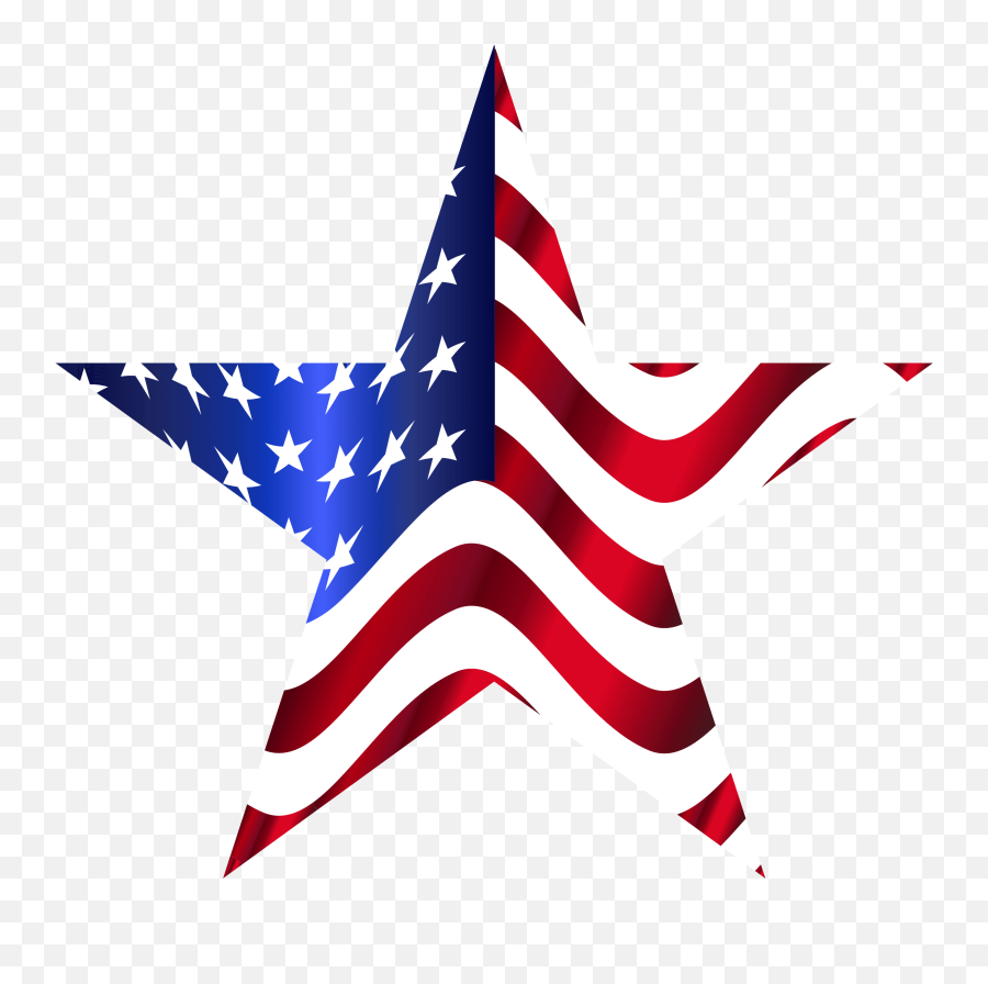 Star American Flag Png Transparent - American Flag Star Png Emoji,America Flag Emoji
