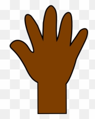 Brown Hands Clipart - Art Emoji